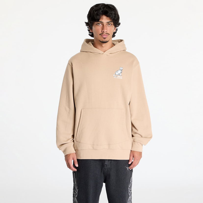 Mikina RIPNDIP Man I Love Felines Hoodie Sandstone Béžová | RNDFAL24140