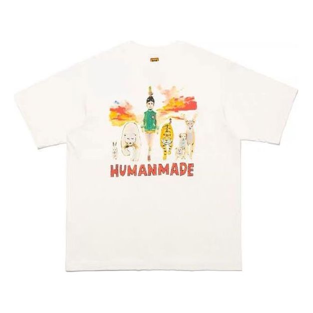 Tričko Human Made KEIKO SOOTOME #12 Graphic T-Shirt Biela | XX26TE002