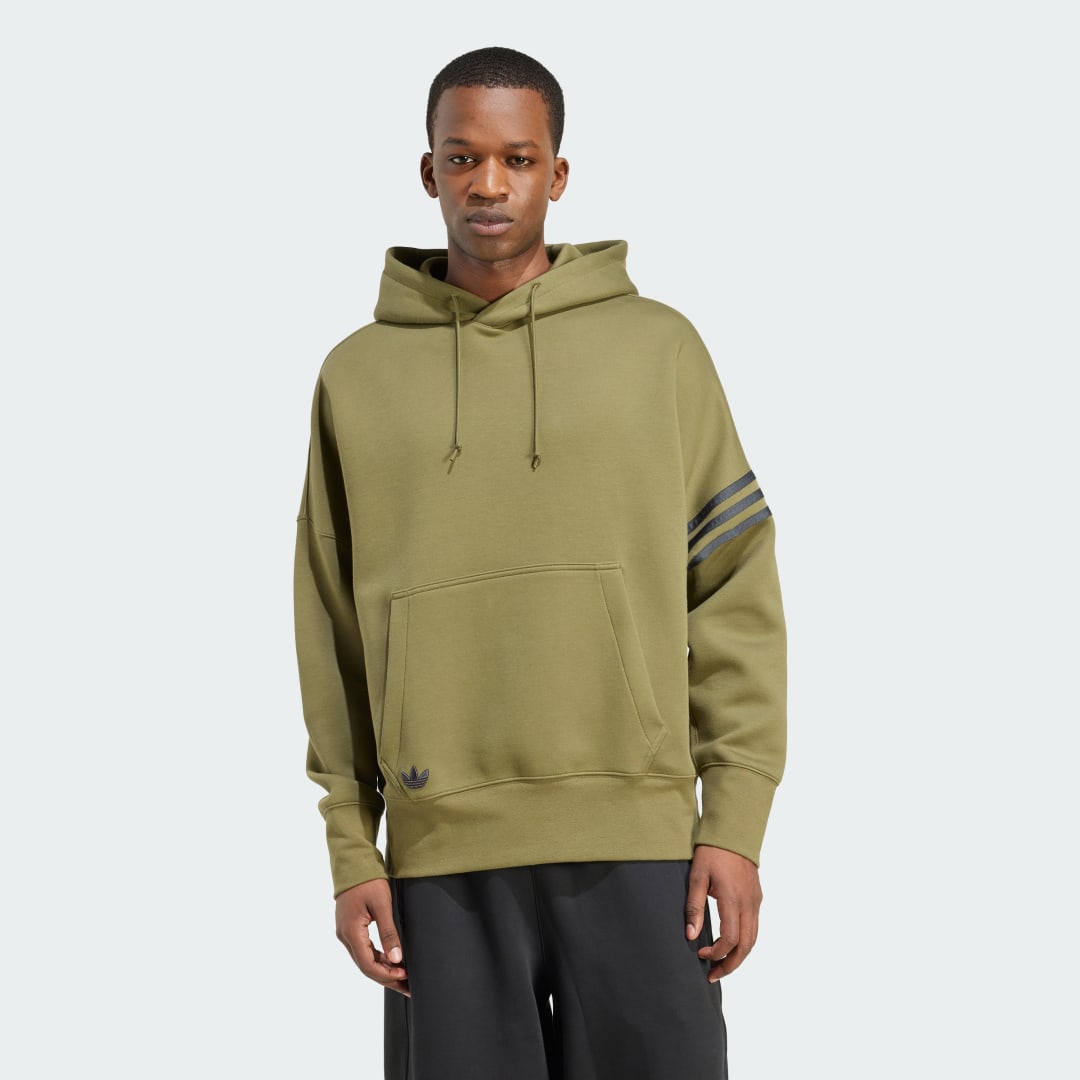Mikina adidas Performance Neuclassics Hoodie Zelené | HZ3739, 0