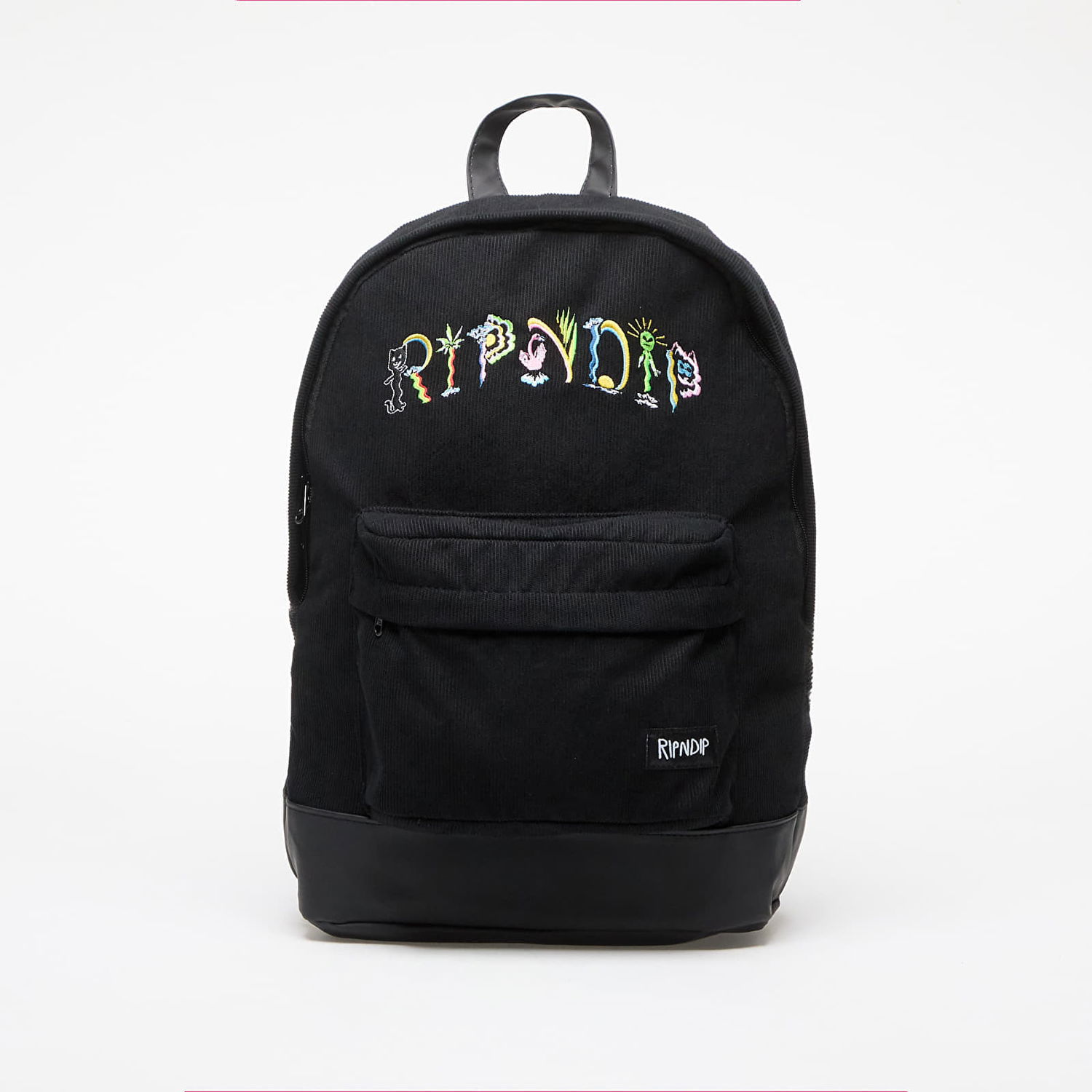 Batoh RIPNDIP Venice Corduroy Backpack Black Čierna | RNDSUM24238, 0