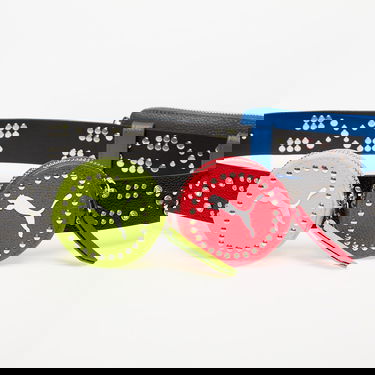 Opasok Puma Leather Belt With Multicolor Pouches Čierna | 05478601, 4
