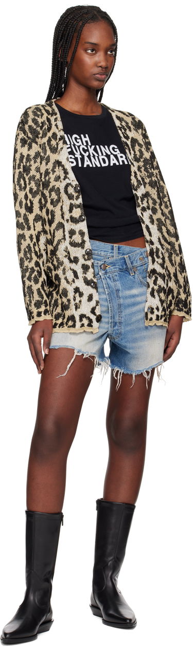 Sveter R13 R13 Boyfriend Cardigan Béžová | R13WY268-Y192B, 3