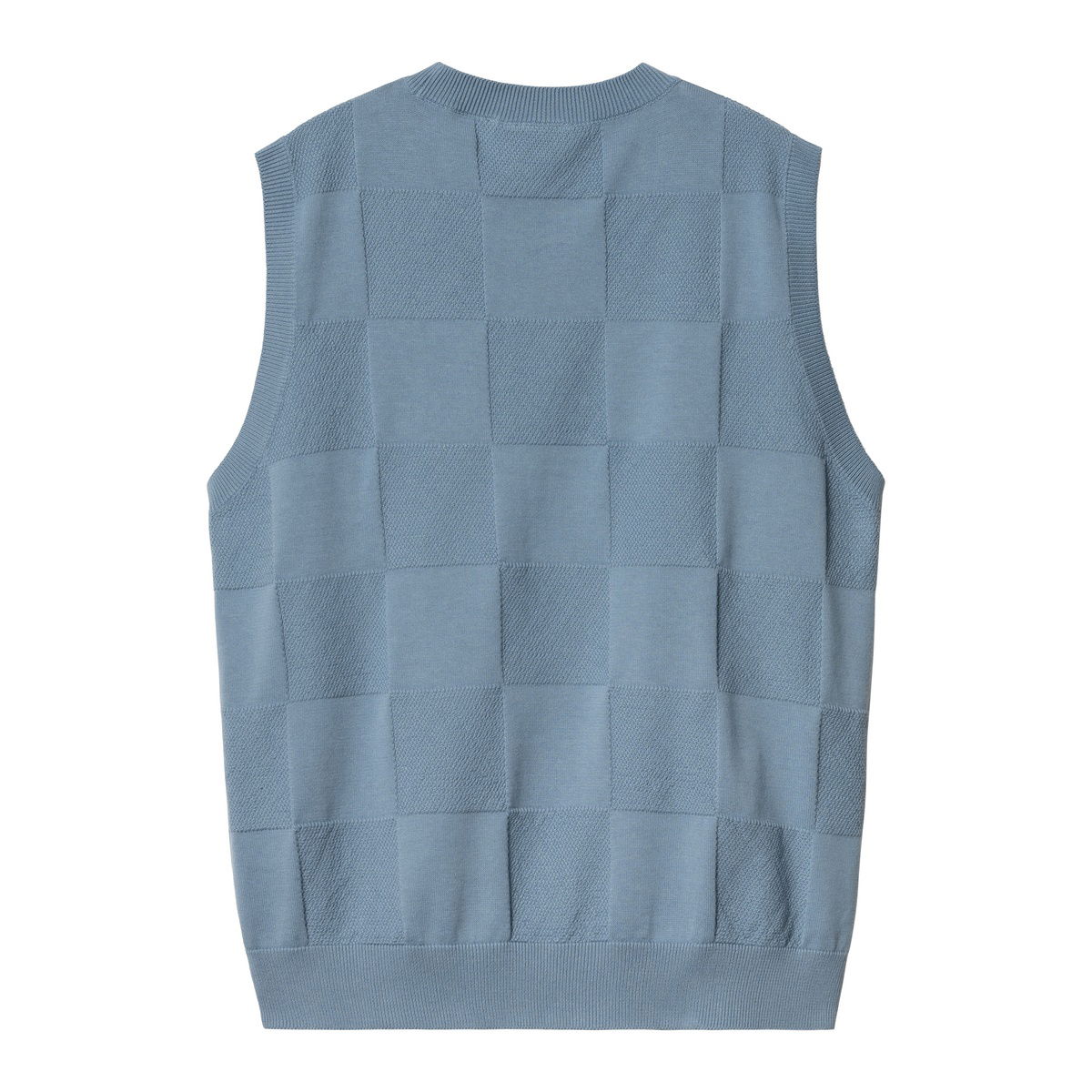 Sveter Carhartt WIP Checkered Knit Vest Modrá | I034544_6, 1