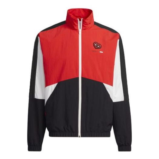 Vetrovka adidas Originals Spider-Man Colorblock Woven Stand Collar Jacket Rôznofarebný | H55131, 0