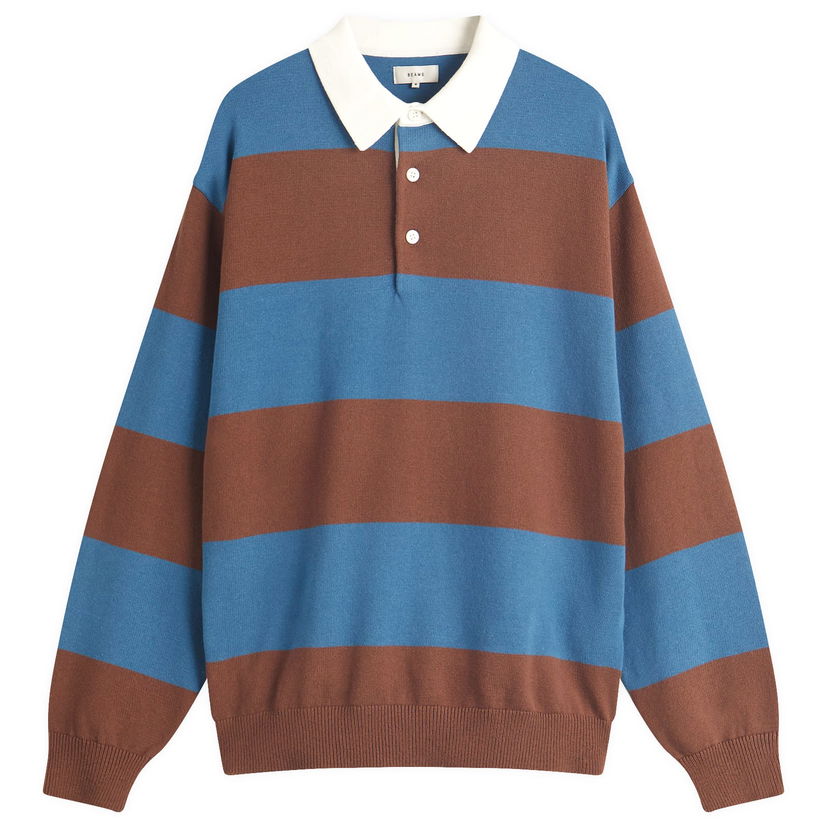 Sveter BEAMS BEAMS Block Stripe Rugby Shirt, Size Large Rôznofarebný | 1115-1793-120-28