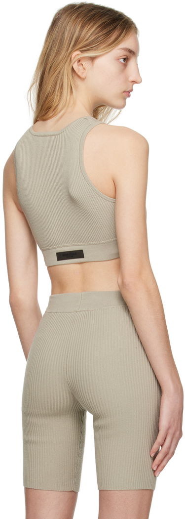 Tielko Fear of God Fear of God ESSENTIALS Rib Tank Top Zelené | 125BT225153FW, 2