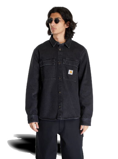 Bunda Carhartt WIP Manny Shirt Denim Jacket Čierna | I032705.8906