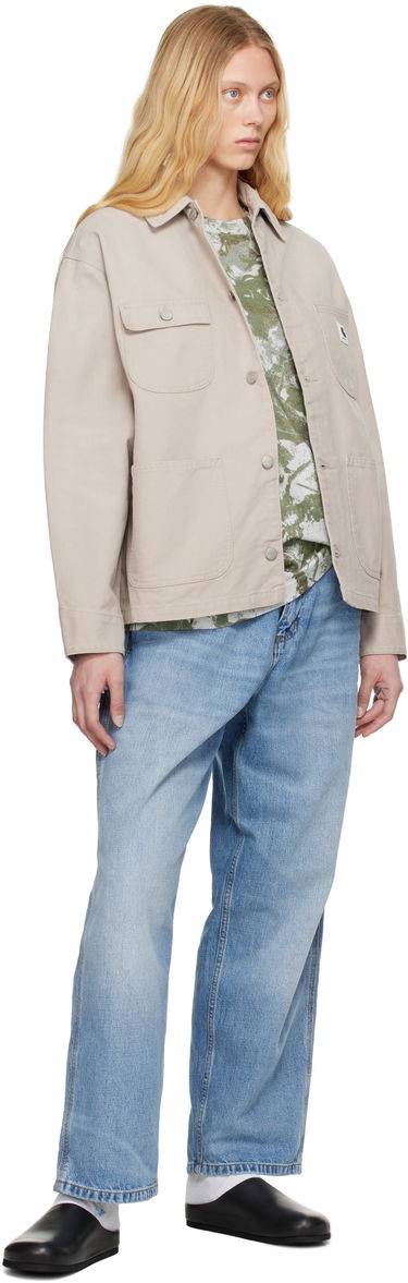 Bunda Carhartt WIP Women's OG Michigan Chore Coat Béžová | I034843_8, 4