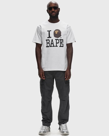 Tričko BAPE I LOVE BAPE TEE XXL Biela | 001TEK801043MWHT, 1
