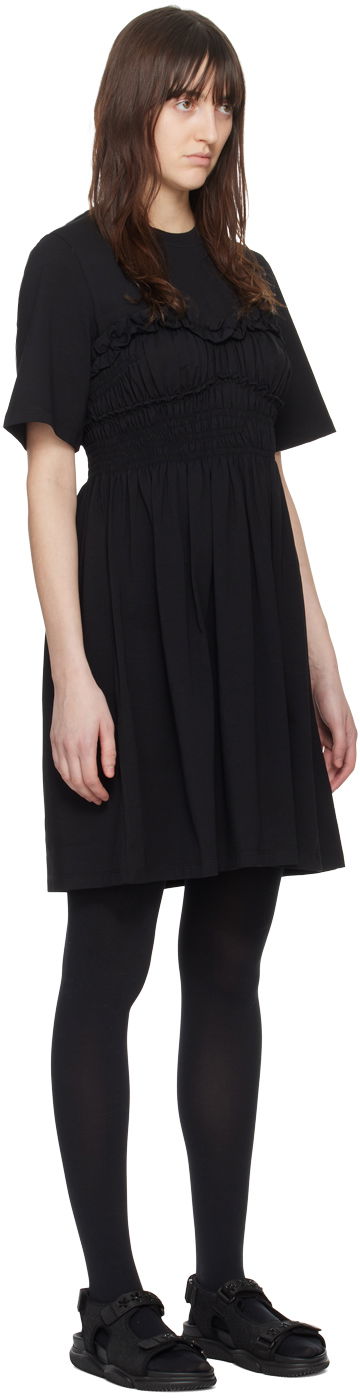 Šaty Cecilie Bahnsen Smocked Mini Dress Čierna | 1.24RTW10026 VALENCIA DRESS, 1