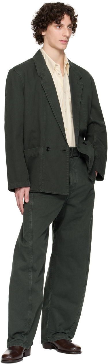 Bunda LEMAIRE Lemaire Workwear Denim Blazer Zelené | JA1062 LD1040, 3