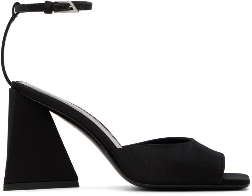 Oblečenie The Attico Attico Piper Heeled Sandals Čierna | 231WS599 V015, 0