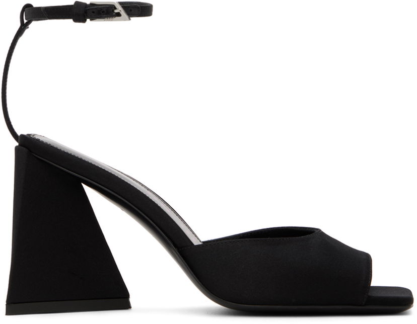Oblečenie The Attico Attico Piper Heeled Sandals Čierna | 231WS599 V015