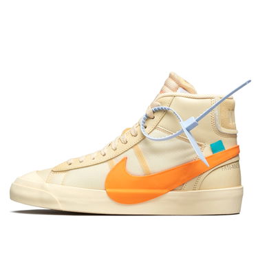 Tenisky a topánky Nike Off-White x Blazer Mid "All Hallows Eve" Béžová | AA3832-700, 4