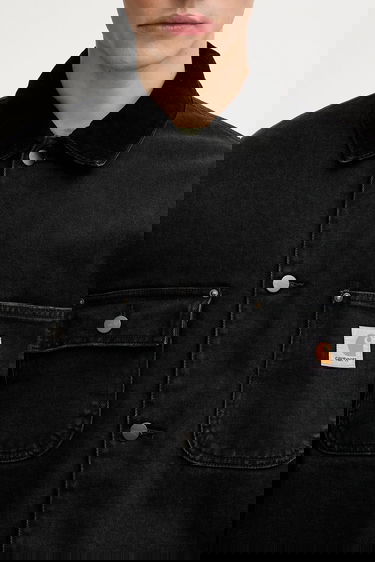 Bunda Carhartt WIP OG Chore Coat Denim Jacket Čierna | I035877.0, 3