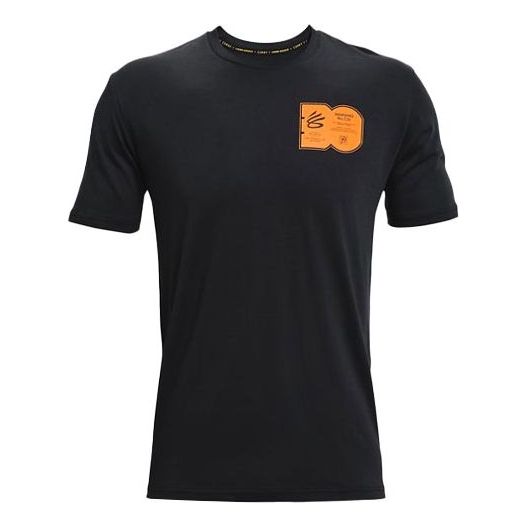 Tričko Under Armour Curry Athleisure Short Sleeve T-Shirt Čierna | 1364968-001