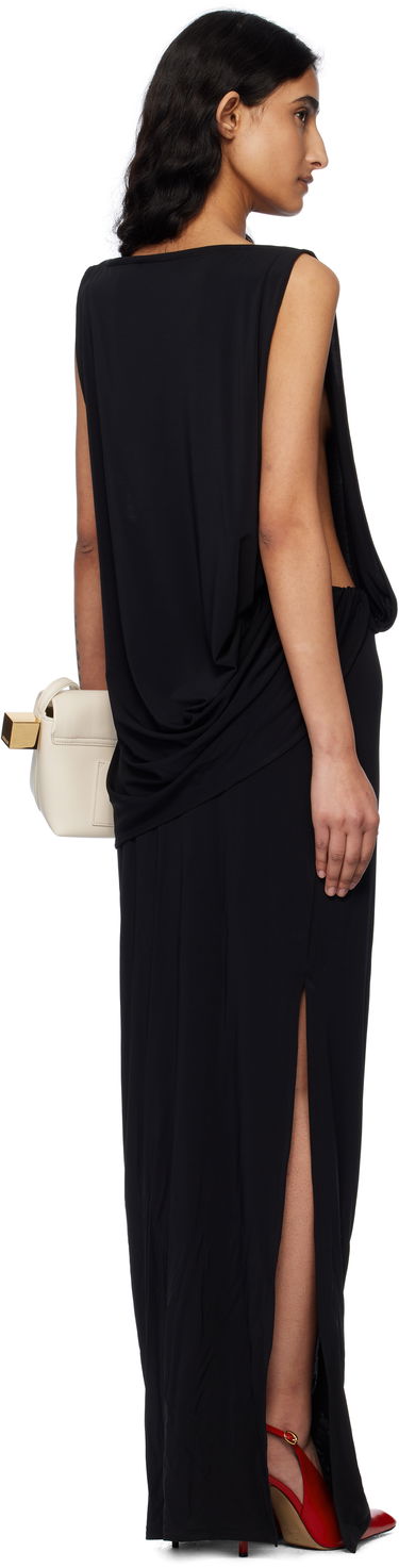 Šaty Jacquemus Jacquemus 'The Peplo' Maxi Dress Čierna | 25E251DR230-2381, 2