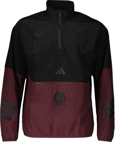 Mikina adidas Originals 1. FC Nürnberg Future Icons 3-Stripes Woven Half-Zip Pullover Vínová | 6fcnjd4928, 0