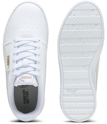 Tenisky a topánky Puma Carina 2.0 Logobsession "White/Gold" Tyrkysová | 392518-01, 4