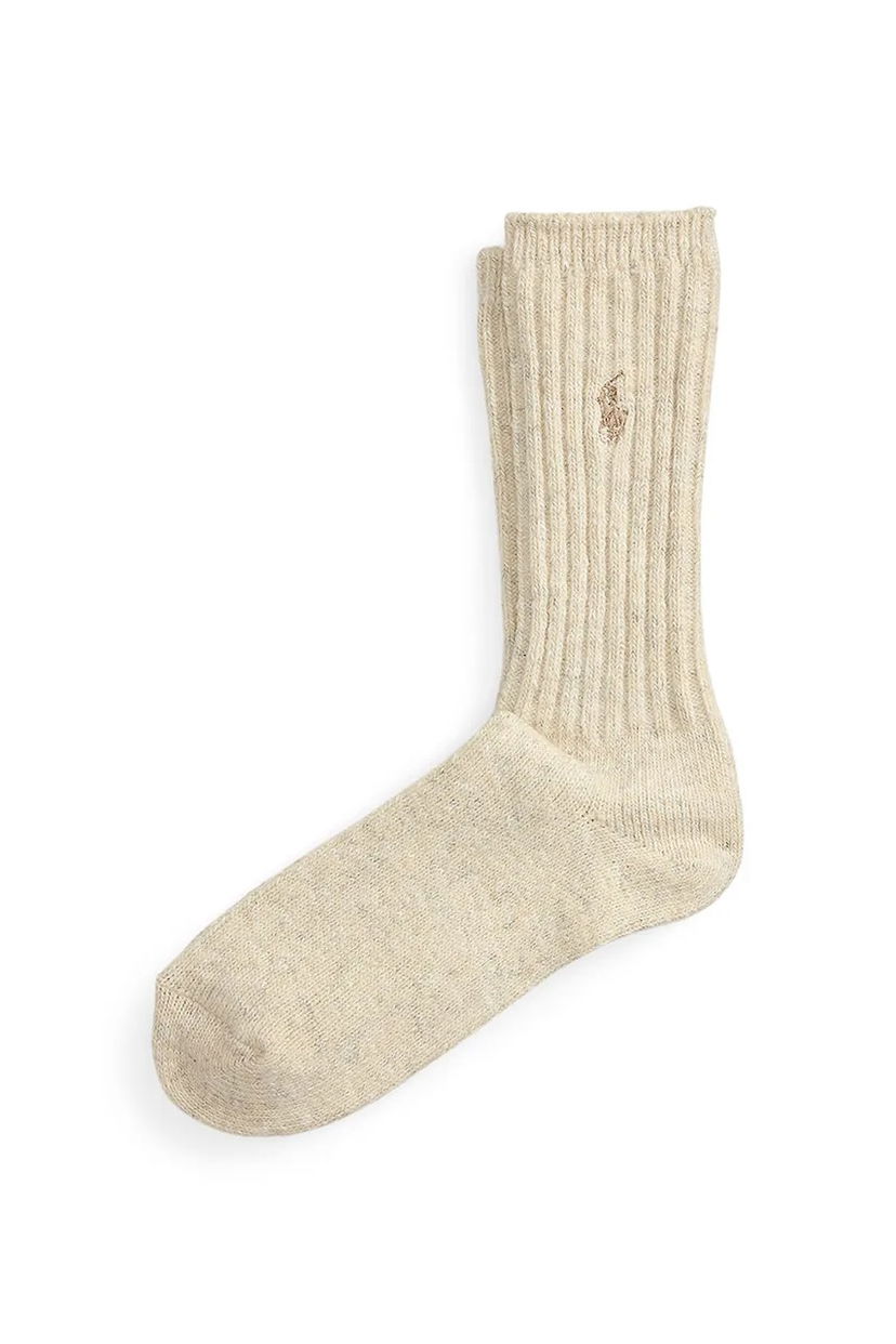 Ponožky Polo by Ralph Lauren Polo Ralph Lauren Wool Blend Socks Béžová | 455955245