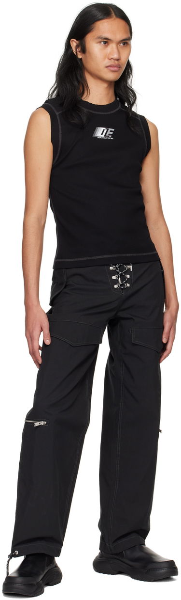 Tielko Dion Lee Fitted Tank Top Čierna | C3177PS24, 3