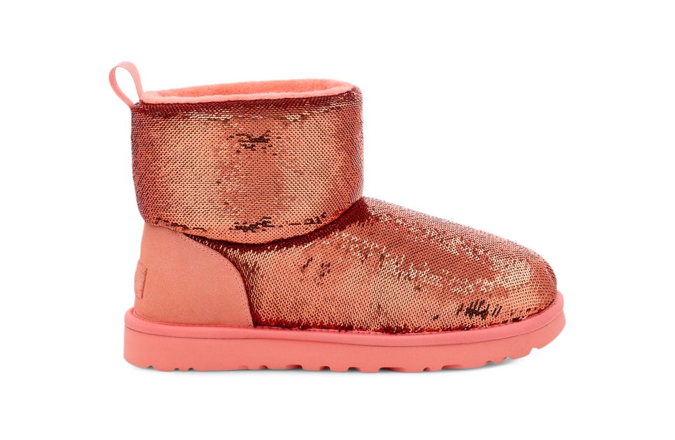 Tenisky a topánky UGG Classic Mini Boot Mirror Ball Starfish Pink W Ružová | 1151291-SHPN, 0