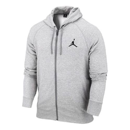 Mikina Jordan Jordan Air Fleece Lined Basketball Hoodie Šedá | 845861-063, 0