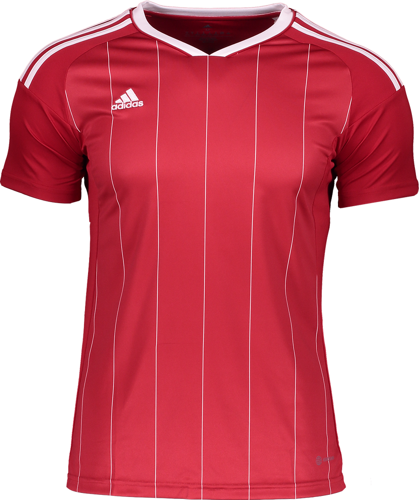 Dres adidas Originals Striped Sport Jersey Milic22 T Custom Červená | hb5382rot