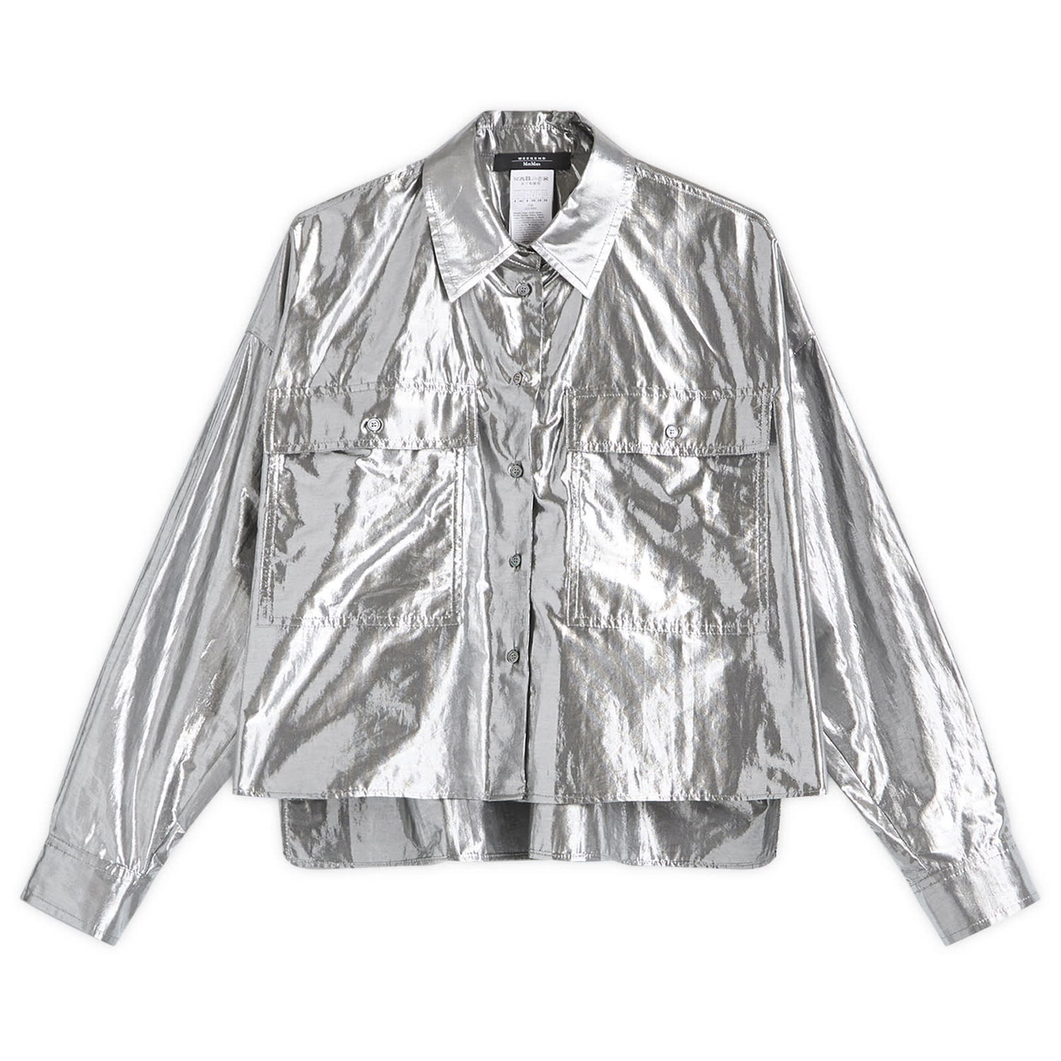 Košeľa Max Mara Weekend Max Mara Aldeno Metallic Shirt Metalická | 2515111061600, 1