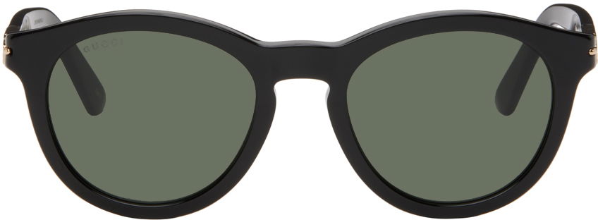 Slnečné okuliare Gucci Gucci Black Round Sunglasses Čierna | GG1501S-001, 0