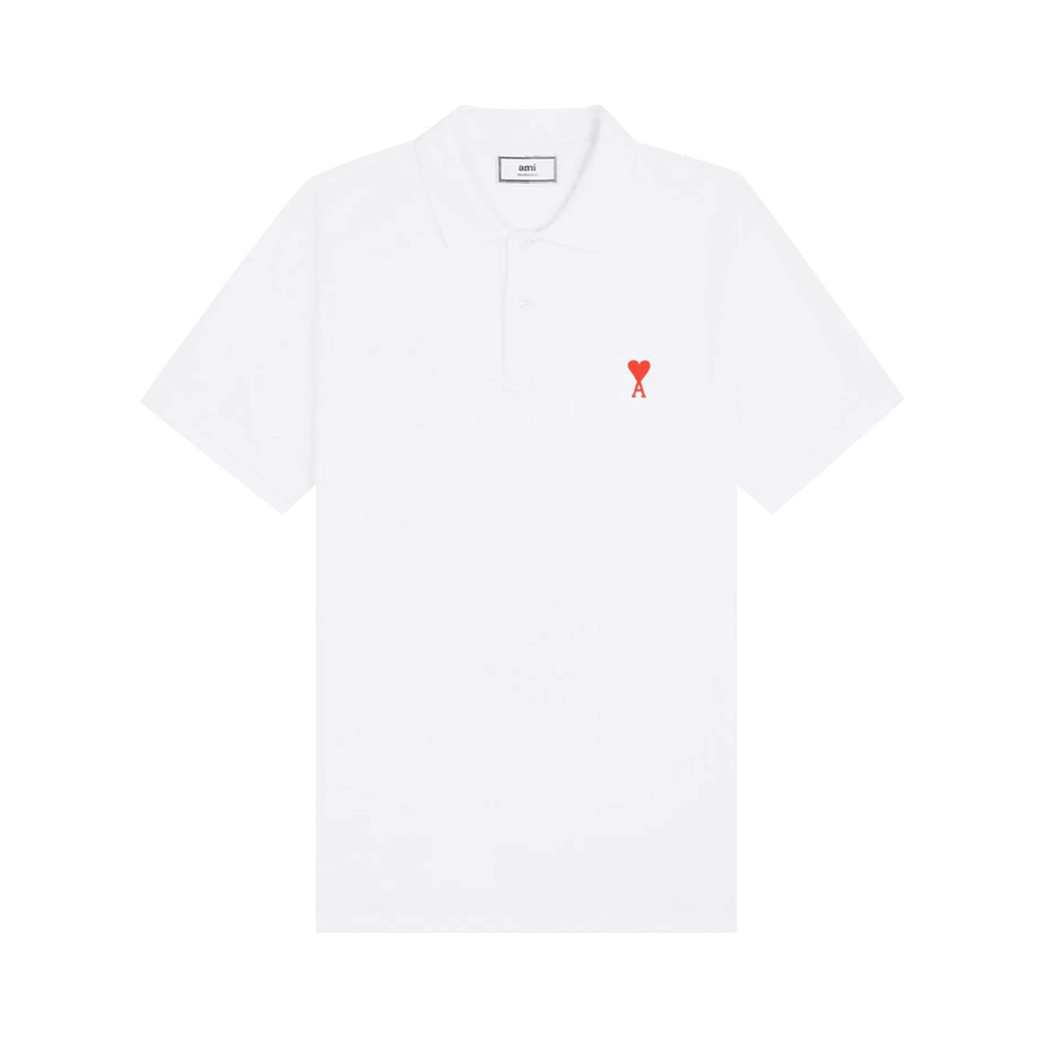 Polo tričko AMI Polo Biela | BFHPL001 760 100, 0