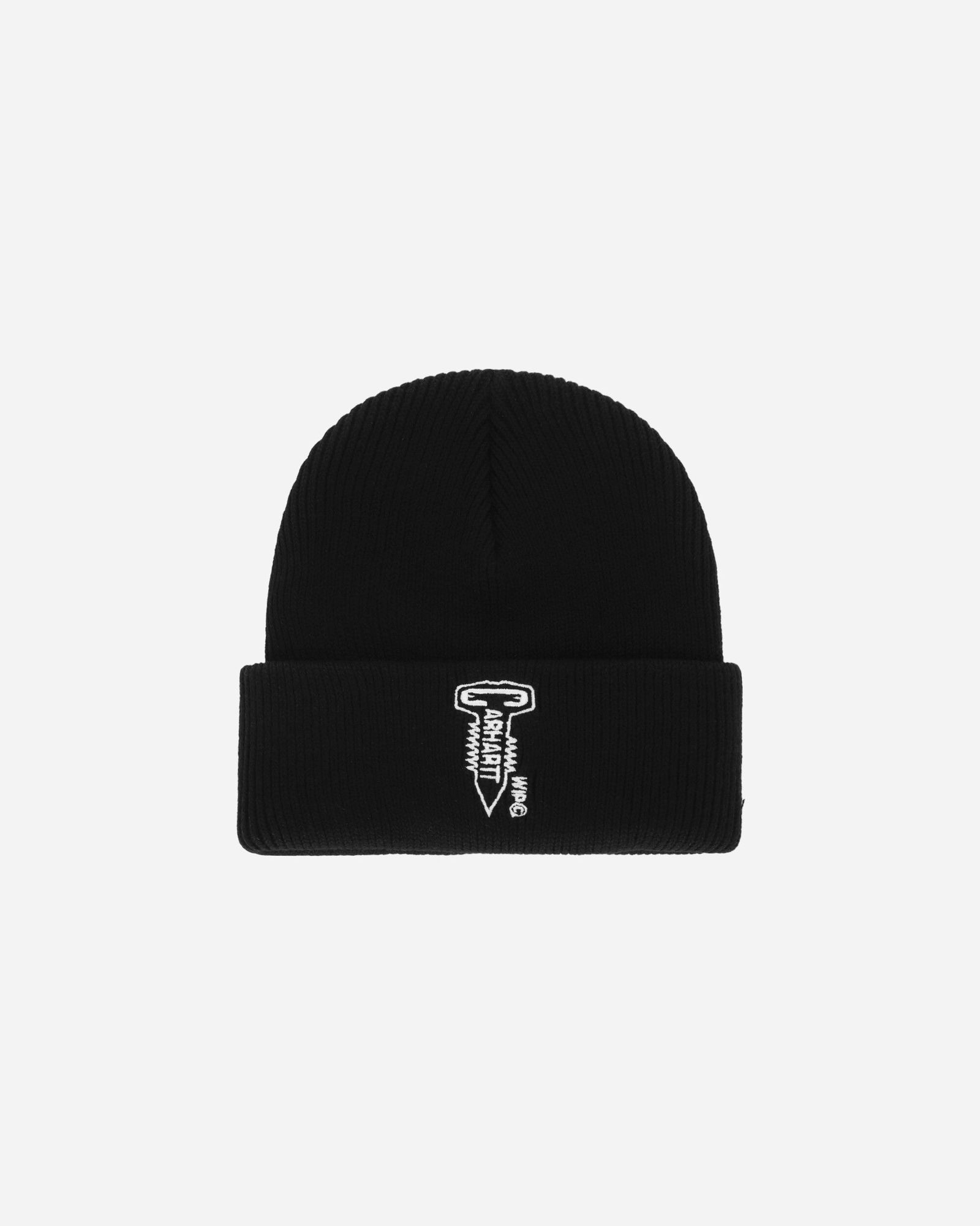 Screw Beanie Black