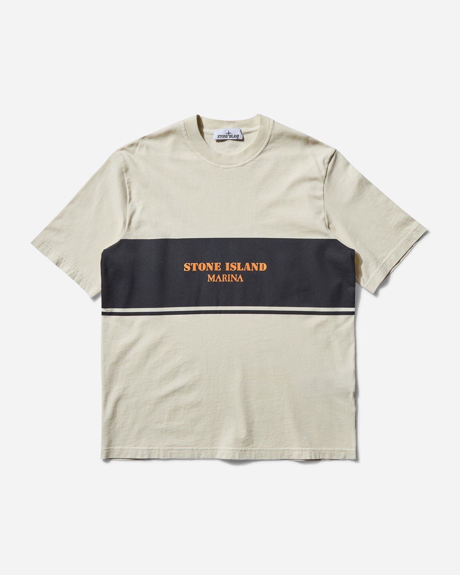 Tričko Stone Island Stone Island Marina Combed Organic Cotton Jersey T-Shirt Béžová | K1S15-2100024-S00X9 V0093, 0