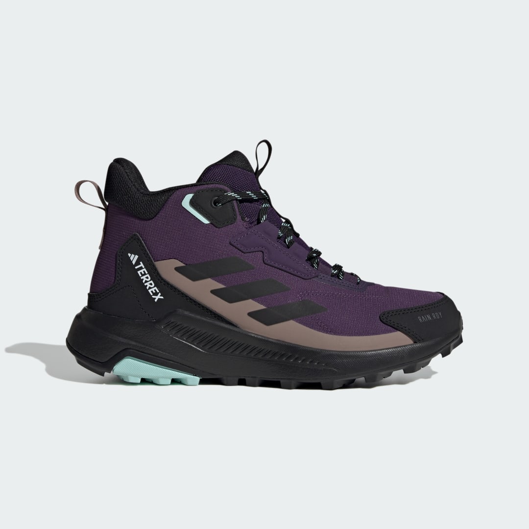 Tenisky a topánky adidas Performance Terrex Anylander Mid Rain.Rdy Hiking Boots Fialová | JQ9966, 0