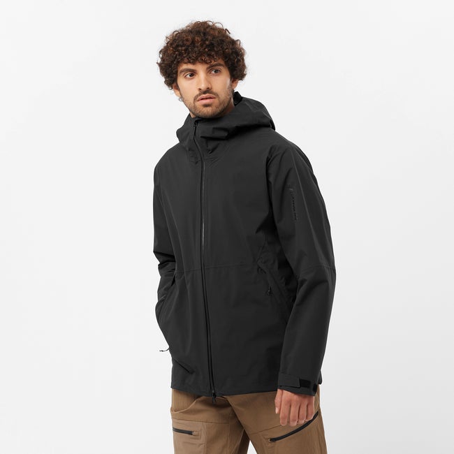 Vetrovka Salomon Outerpath 2.5L Jacket Čierna | LC2211400, 0