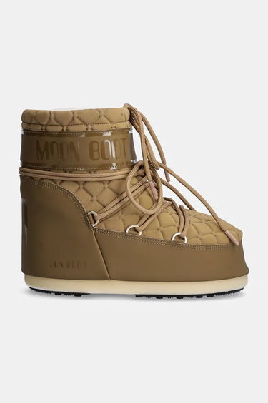 Tenisky a topánky Moon Boot MB ICON LOW QUILT Boots Zelené | 80D1409540.M013, 1