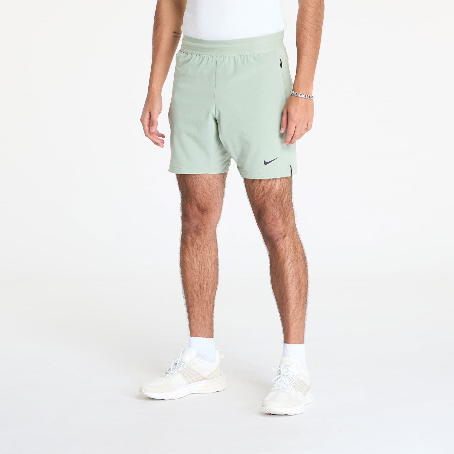 Šortky Nike Flex Rep 4.0 Men's Dri-FIT 7" Unlined Fitness Shorts Jade Horizon/ Black/ Black S Zelené | FN3004-370, 0