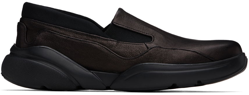 Tenisky a topánky Eckhaus Latta Leather Loafer Sneakers Čierna | FEKLMMSNK09009, 0