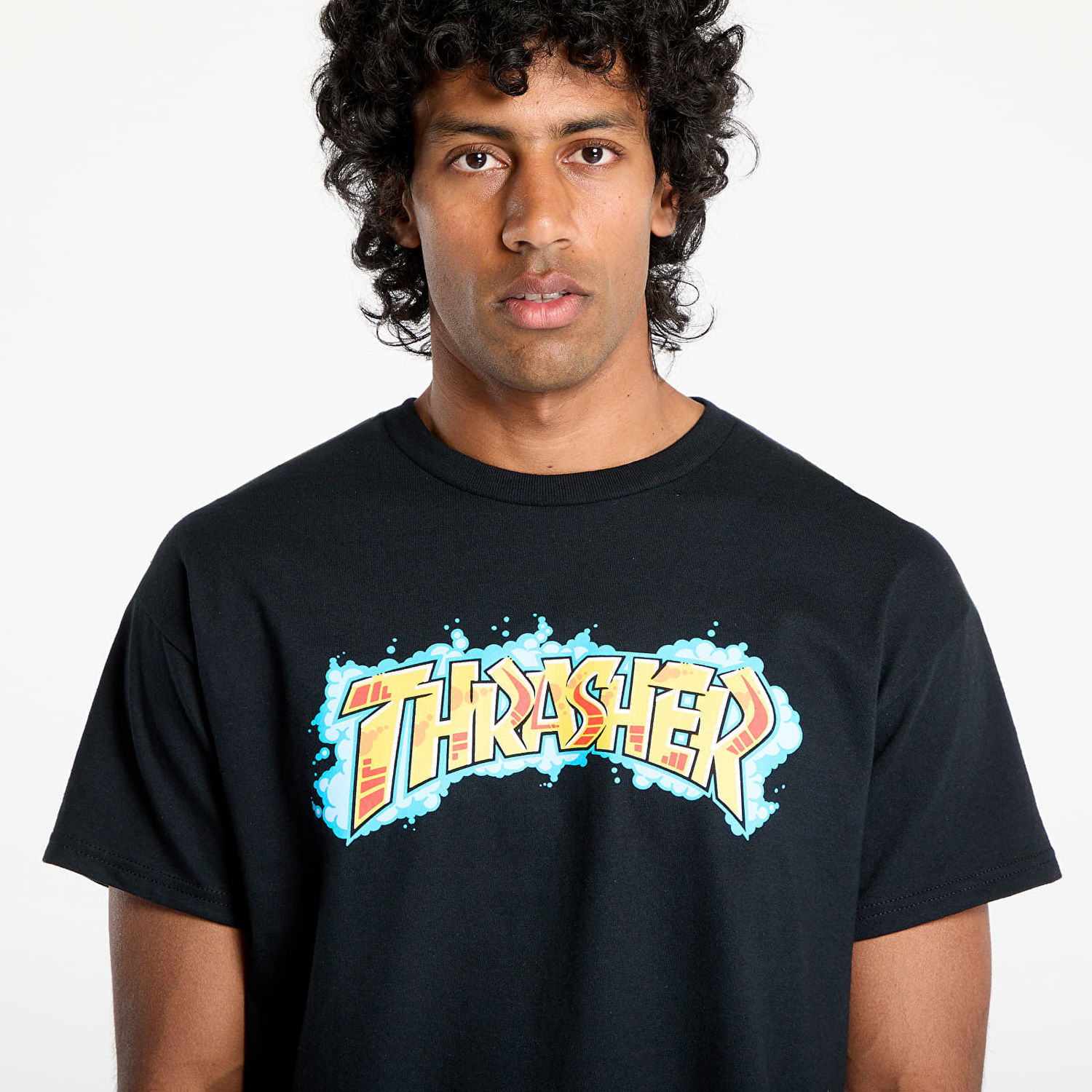 Tričko Thrasher Thrasher Graff T-Shirt Čierna | 145704, 1