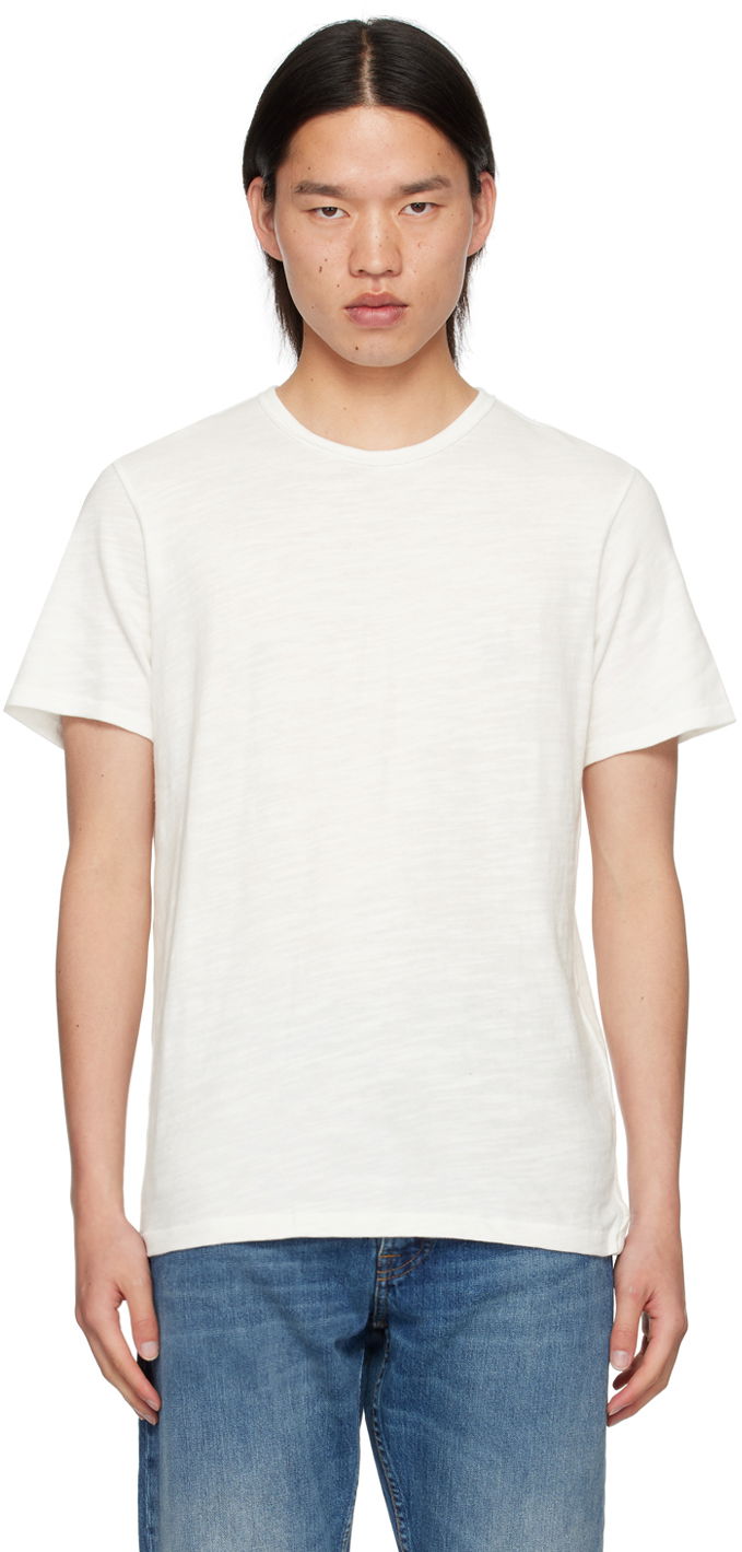 Tričko rag & bone Rag & Bone Men's Crew Neck T-Shirt Biela | M000T046G, 0