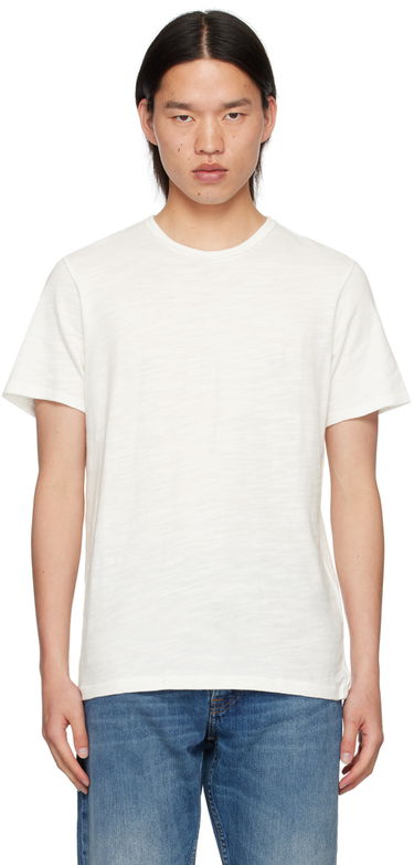 Tričko rag & bone Rag & Bone Men's Crew Neck T-Shirt Biela | M000T046G, 0