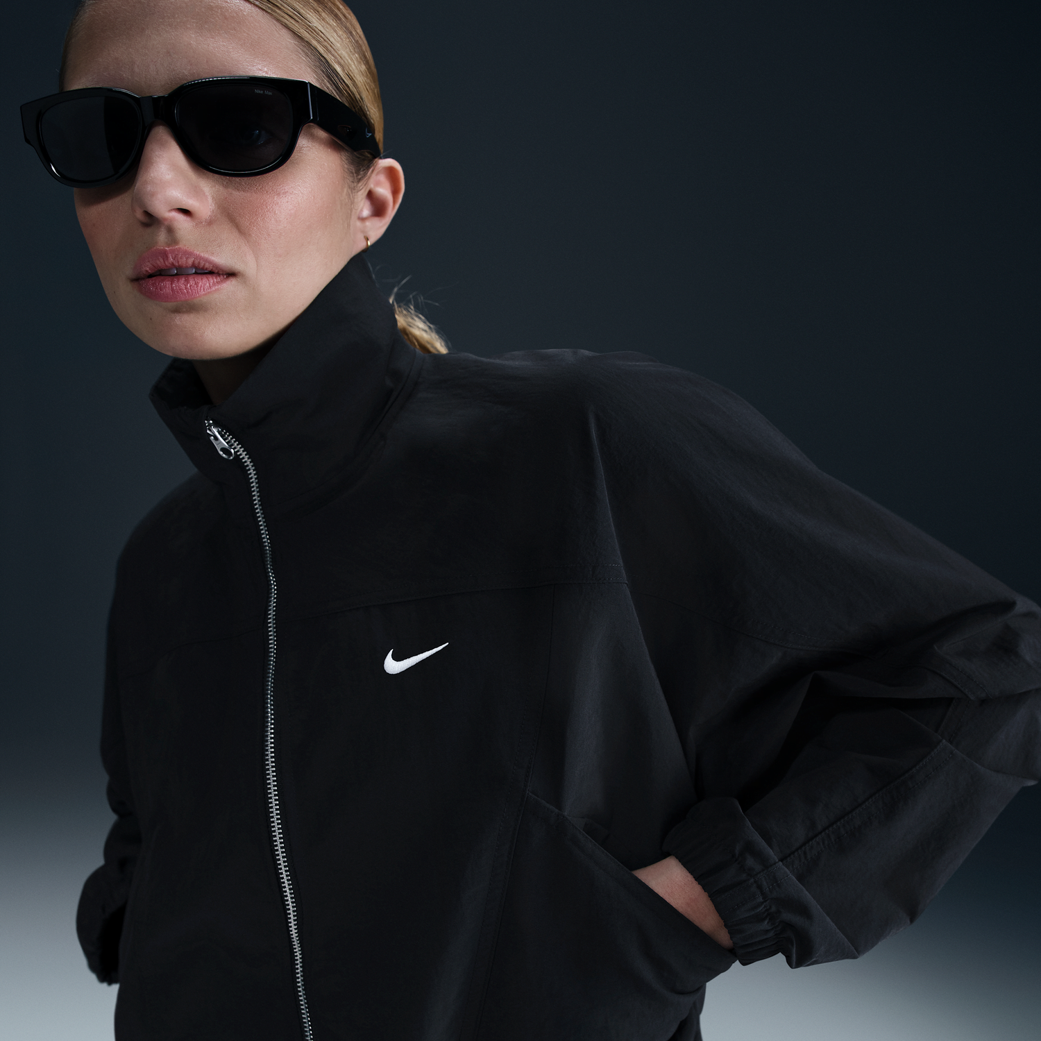 Vetrovka Nike Sportswear Everything Wovens Repel UV Jacket Čierna | HJ0999-010, 1