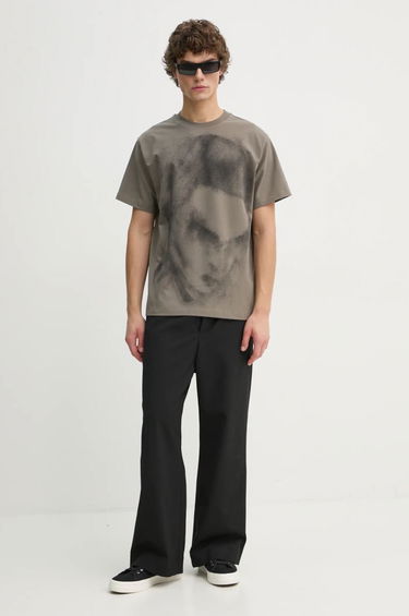 Tričko HELIOT EMIL Abstract Print T-Shirt Zelené | AW24.M.09.128.DG23, 1