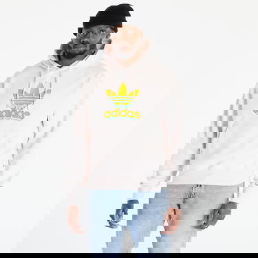 Mikina adidas Originals 3D Print Trefoil Hoody Biela | IC5567, 3