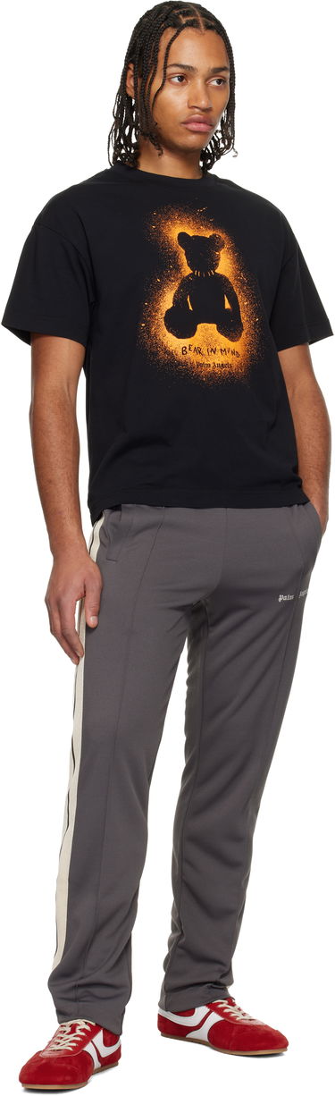 Tričko Palm Angels Spray Bear Regular T-shirt Čierna | PMAA109F25JER00B1066, 3