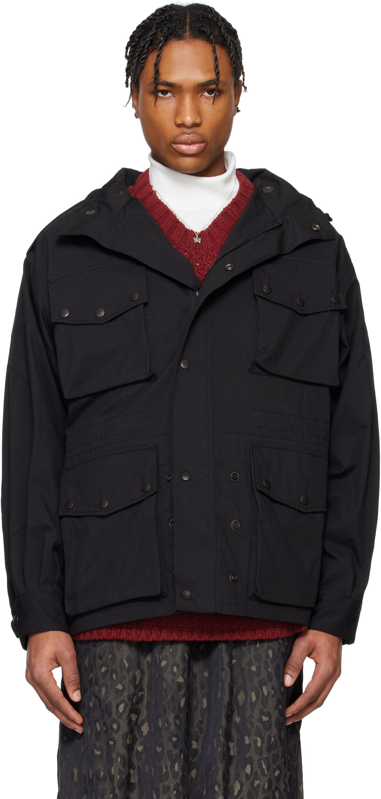 Parka Needles NEEDLES Field Coat Čierna | QV137, 0