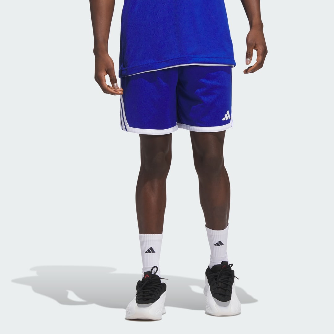 Šortky adidas Performance 3G Speed Reversible Basketball Shorts AEROREADY Modrá | JM5106, 0