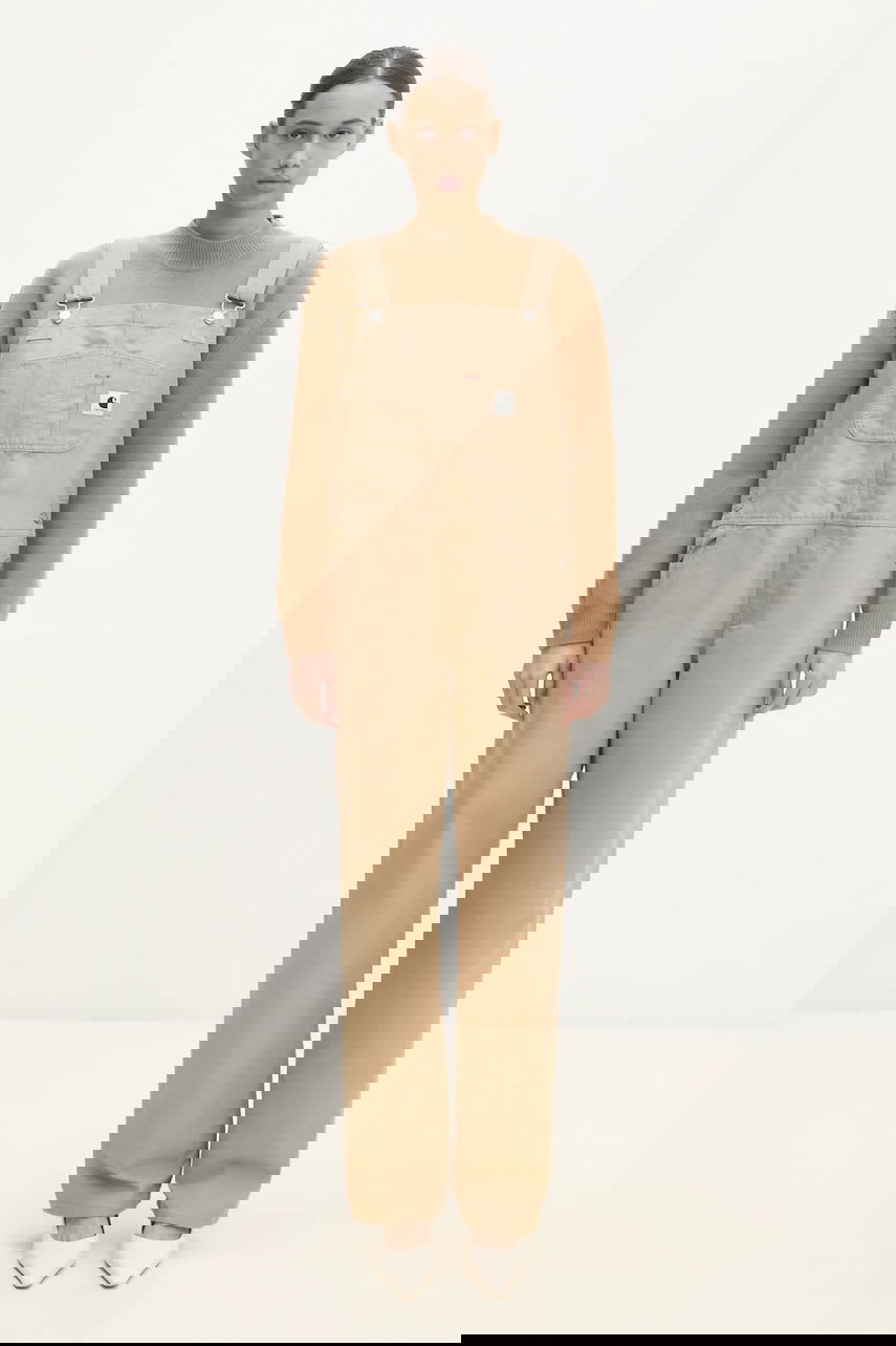 Overal Carhartt WIP Bib Overall Straight Fit Béžová | I034322.700, 0