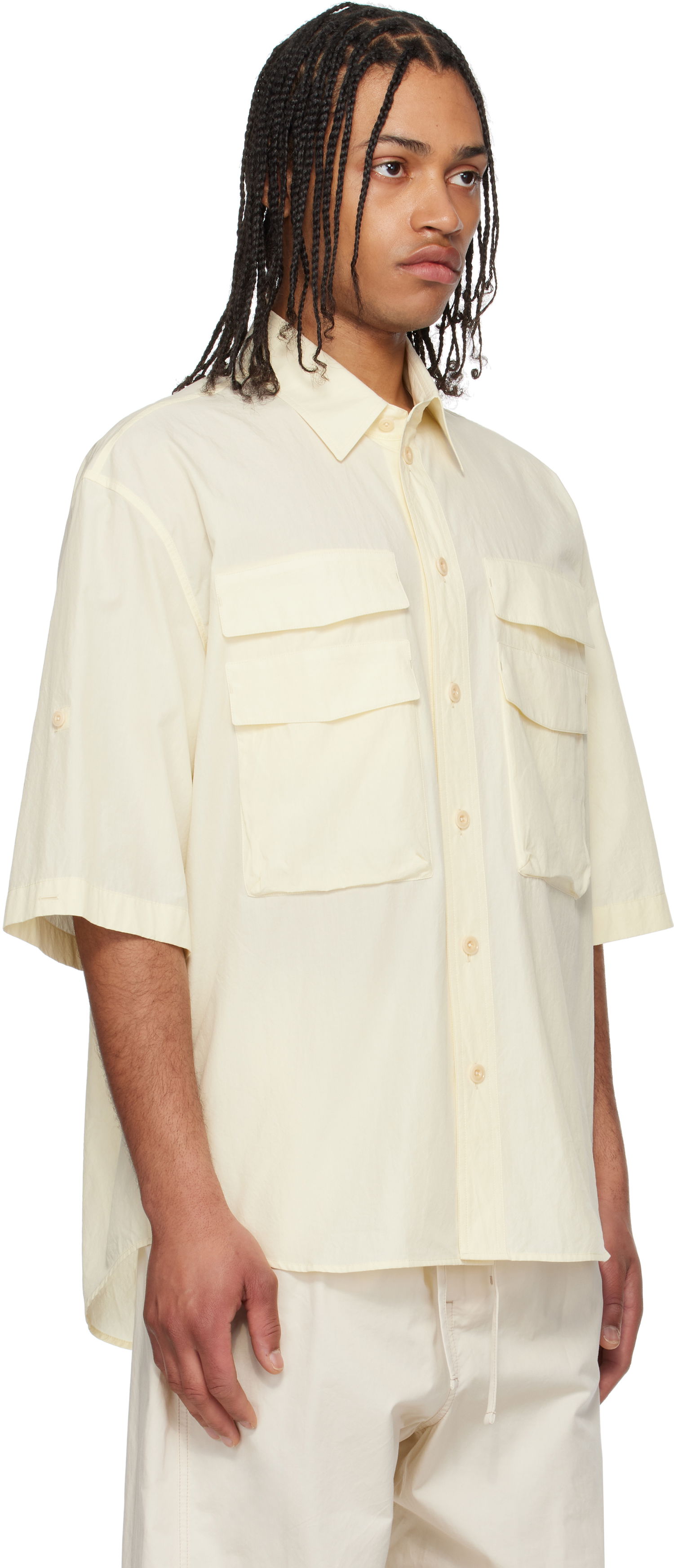 Košeľa LEMAIRE Lemaire Utility Shirt Žltá | SH1146 LF1399, 1