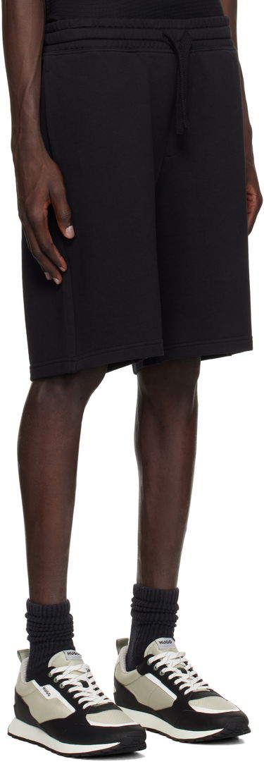 Šortky BOSS Hugo Cotton-Terry Shorts Čierna | 50530696, 1